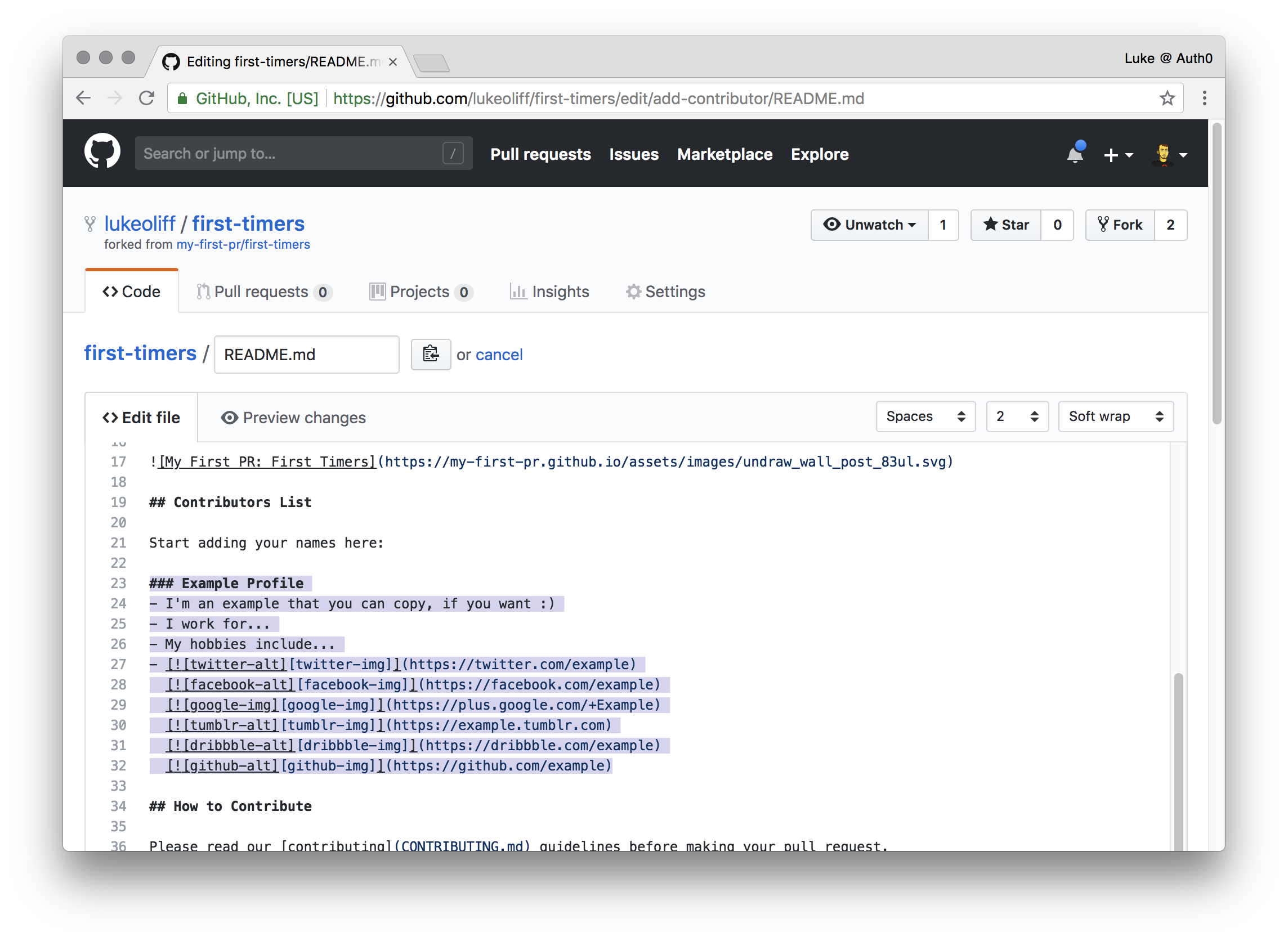 Copy the boilerplate to write your own
